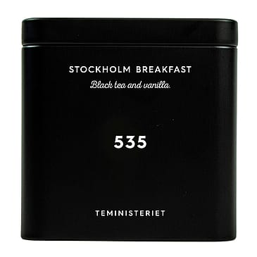 Teministeriet Signature Tea Tin 535 Black Stockholm Breakfast 100 g