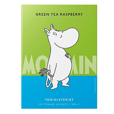 Teministeriet Moomin Tea 20 breve Green Tea Raspberry