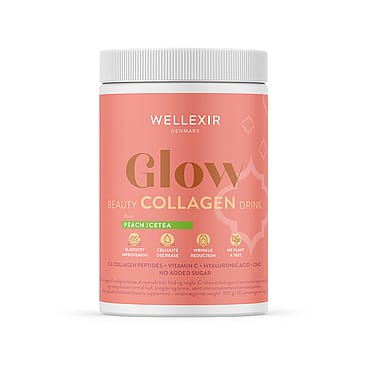 Wellexir Glow Beauty Drink Peach Ice Tea