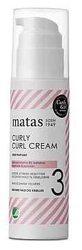 Matas Striber Curly Curl Cream Uden Parfume 150 ml