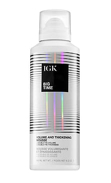 IGK Big Time Volume and Thickening Hair Mousse 180 ml