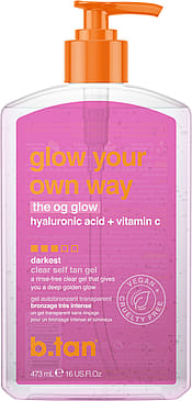 b.tan Glow Your Own Way Clear Self Tan Gel The OG Glow 473 ml