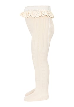 MPkids Ruby Blonde Strømpebuks Ecru (4109) 80