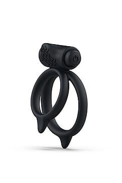 B Swish Bcharmed Basic Plus Vibrerende Penisring Black