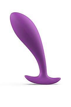 B Swish Bfilled Basic Butt Plug Slate
