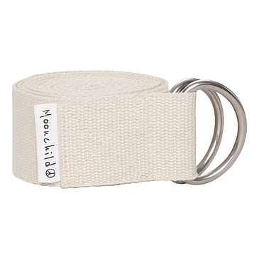 Moonchild Yoga Strap Organic Cotton Natural