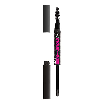 NYX PROFESSIONAL MAKEUP Zero To Brow Longwear Brow Gel 08 Black