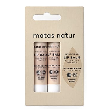 Matas Natur Nourishing Lip balm 2 x 4,5 g
