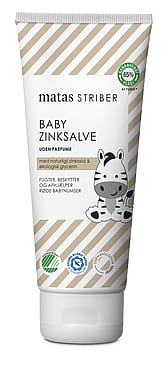 Matas Striber Baby Zinksalve Uden Parfume 100 ml
