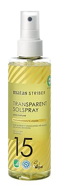 Matas Striber Solspray Transparent SPF 15 Uden Parfume 195 ml