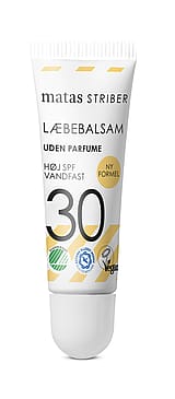 Matas Striber Læbebalsam SPF 30 Uden Parfume 10 ml