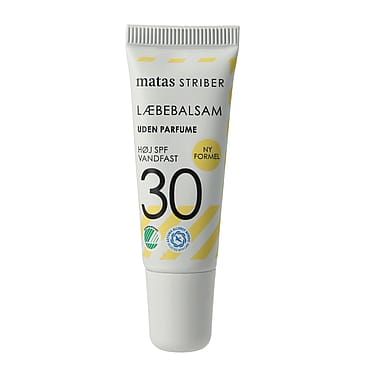 Matas Striber Læbebalsam SPF 30 Uden Parfume 10 ml