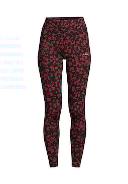 Casall Essential Tights Printed Cosmic Red 40