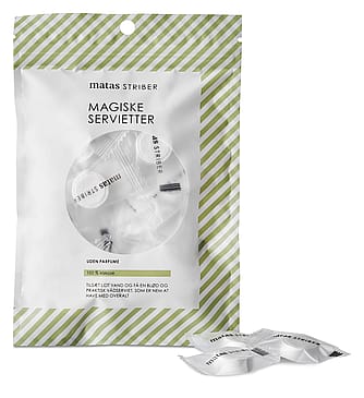 Matas Striber Magiske Servietter Uden Parfume 20 stk.