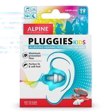 Alpine Hearing Protection Ørepropper Pluggies Kids 2 stk