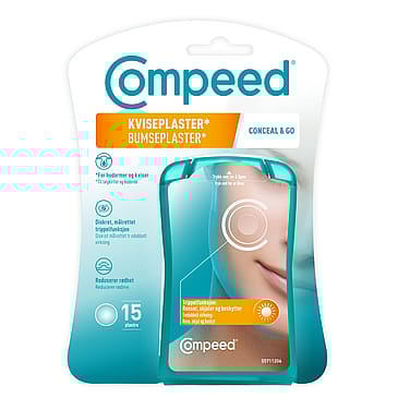 Compeed Bumseplaster Conceal & Go 15 stk