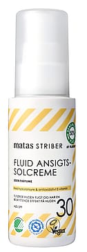 Matas Striber Fluid Ansigtssolcreme SPF 30 Uden Parfume 50 ml