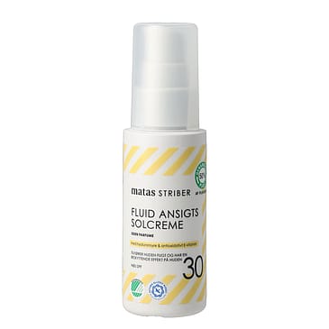 Matas Striber Fluid Ansigtssolcreme SPF 30 Uden Parfume 50 ml