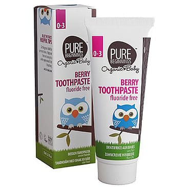 Pure Beginnings Berry Tandpasta 0-3 år 75 ml