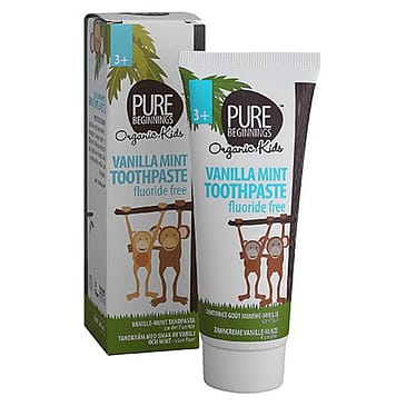 Pure Beginnings Mint Tandpasta  +3 år 75 ml
