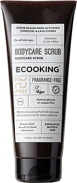 Ecooking Bodycare Scrub Fragrance Free 200 ml