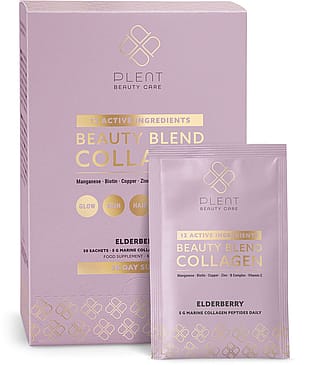 Plent Beauty Blend Collagen Elderberry 30 stk.
