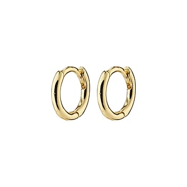Pilgrim Eanna Genanvendt Huggie Hoops Guld Belagt