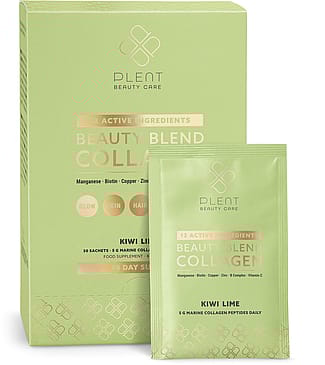 Plent Beauty Blend Collagen Kiwi Lime 30 stk