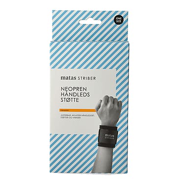 Matas Striber Neopren Håndledsstøtte Sort Onesize