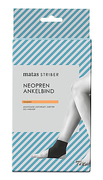 Matas Striber Neopren Ankelbind Sort XL