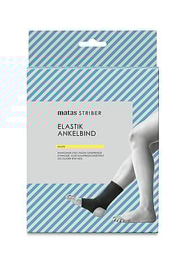 Matas Striber Elastik Ankelbind Sort 26-30 cm