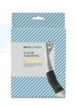 Matas Striber Elastik Albuebind Sort S