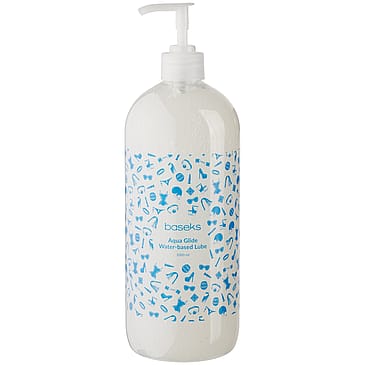 Baseks Aqua Glide Vandbaseret Glidecreme 1000 ml