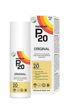 P20 Riemann Solcreme Spray SPF 20 100 ml