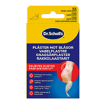 Scholl Vabel Plaster Hæl 5 stk
