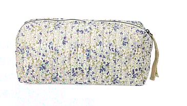 M.COSMETICS Quilted Cosmetic Bag