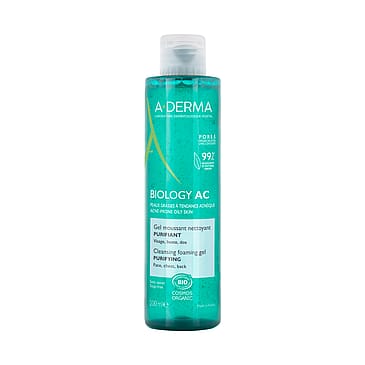 A-DERMA Biology AC Purifying Cleansing Foaming Gel 200 ml
