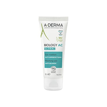 A-DERMA Biology AC Anti-blemish Mattifying Face Cream 40 ml