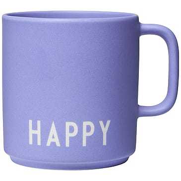 Design Letters Favorit Kop med Hank Happy Purple