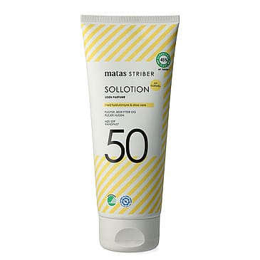 Matas Striber Sollotion SPF 50 Uden Parfume 200 ml