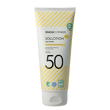 Matas Striber Sollotion SPF 50 Uden Parfume 200 ml