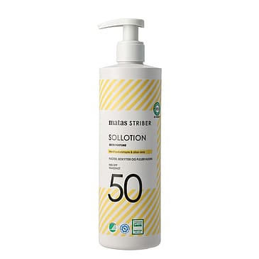 Matas Striber Sollotion SPF 50 Uden Parfume 400 ml