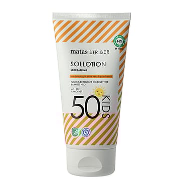 Matas Striber Kids Sollotion SPF 50 Uden Parfume 150 ml