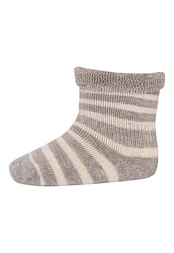 MPkids Eli Baby Strømper Light Brown Melange 22/24