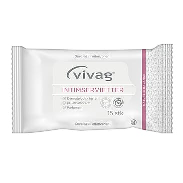 Vivag Intimservietter 15 stk