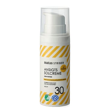 Matas Striber Ansigts Solcreme SPF 30 Uden Parfume 50 ml