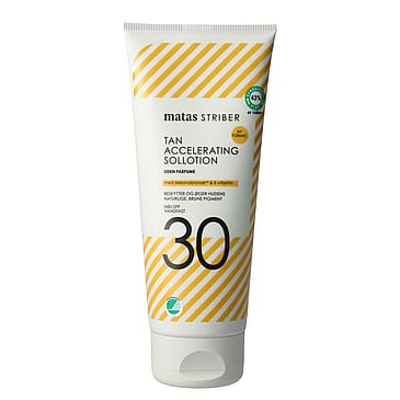Matas Striber Tan Accelerating Sollotion SPF 30 Uden Parfume 200 ml