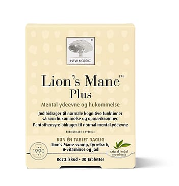 New Nordic Lion's Mane Plus 30 tabl.