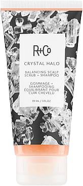 R+Co CRYSTAL HALO Balancing Scalp Scrub+ Shampoo 89 g