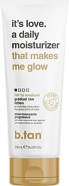 b.tan It's Love. A Daily Moisturizer Gradual Tan Lotion 236 ml